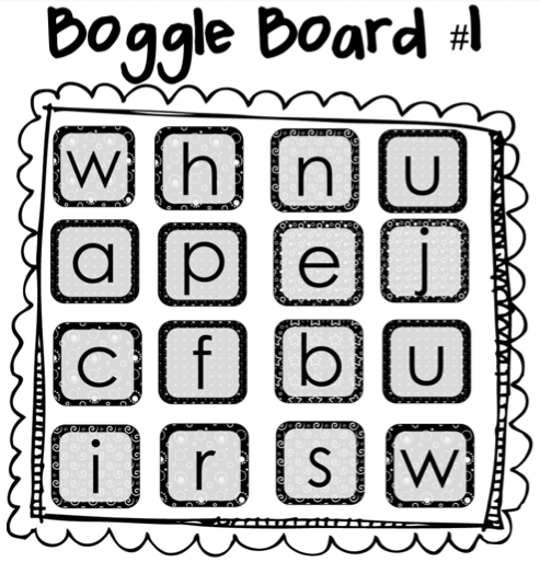 boggle board